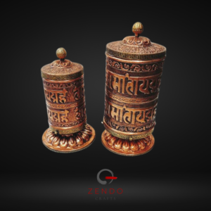 Handmade Copper Prayer Wheel small