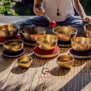 Handmade Tibetan Singing Bowl Set
