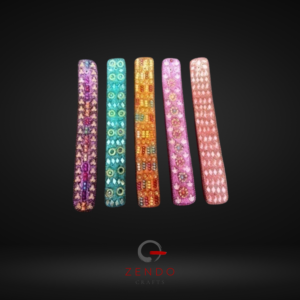 Lac Made Wooden base Incense Patti